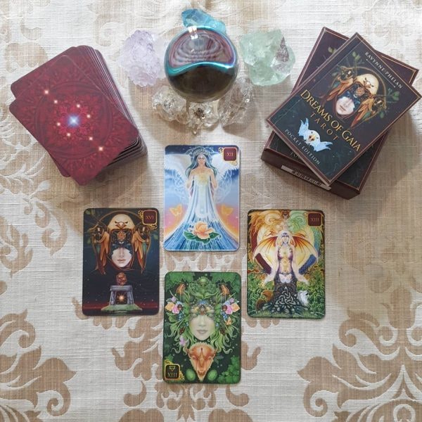 Dreams of Gaia Tarot  A Tarot for a New Era by Ravynne Phelan