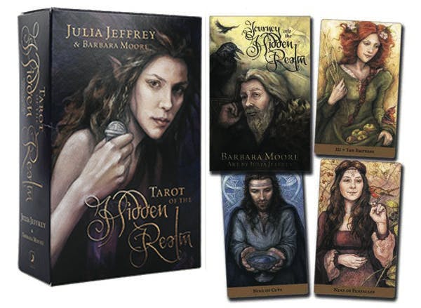 Tarot of The Hidden Realm by Julia Jeffrey, Barbara Moore