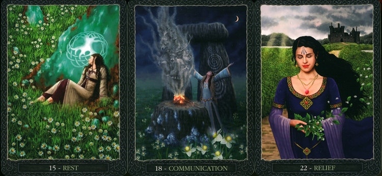 Earth Wisdom Oracle Cards av Barbara Moore