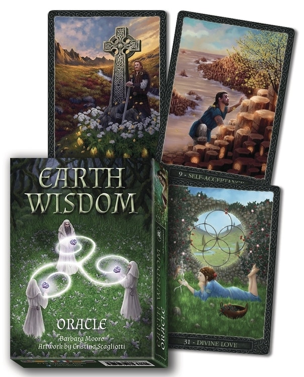 Earth Wisdom Oracle Cards av Barbara Moore