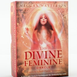 The Divine Feminine Oracle  A 53-Card Deck & Guidebook for Embodying Love by Meggan Watterson