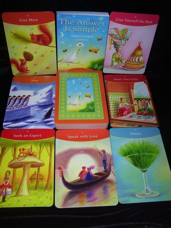 The Answer is Simple Oracle Cards  by Sonia Choquette