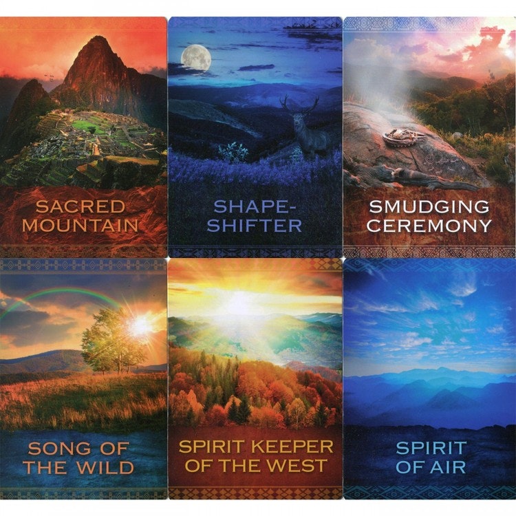 Native Spirit Orace Cards - Denise Linn - in English