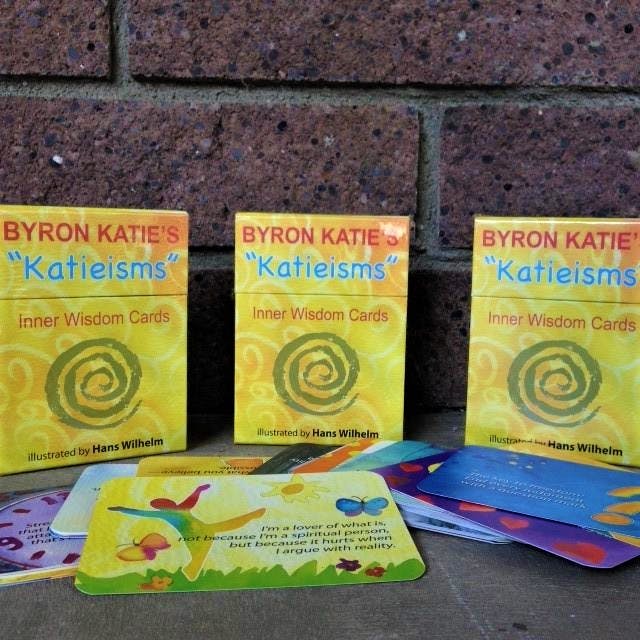 Byron Katie's KATIEISM Inner Wisdom Cards by Byron Katie & Hans Wilhelm