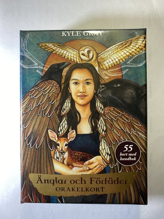 Änglar och förfäder orakelkort av Kyle Gray - på svenska