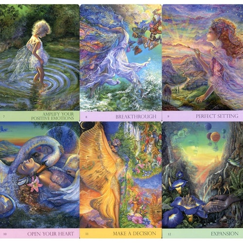 Nature's Whispers Oracle Cards  by Angela Hartfield, Josephine Wall