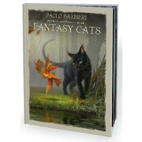 Barbieri Fantasy Cats Book  by Paolo Barbieri