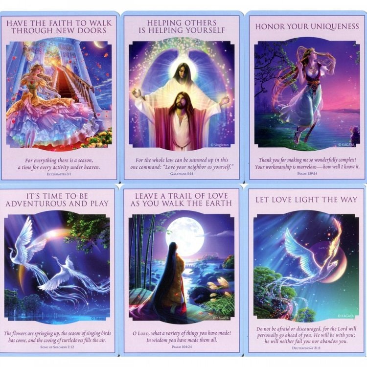 Love & Light  44 Divine Guidance Cards and Guidebook by Doreen Virtue