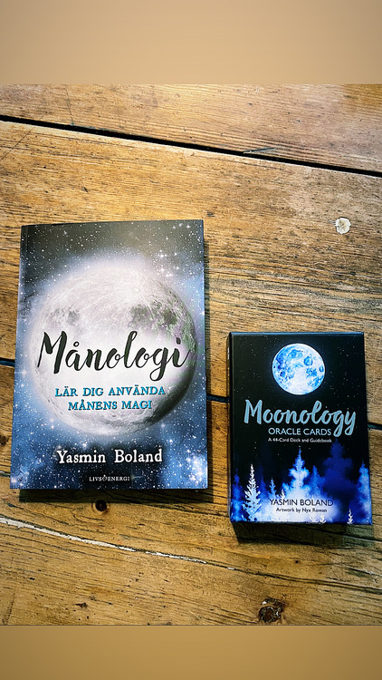 Månologi: Lär dig använda månens magi av Yasmin Boland