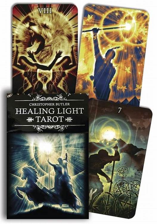 Healing Light Tarot  av Chris Butler