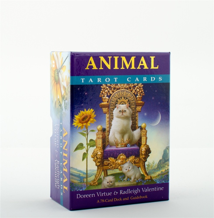 Animal Tarot Cards  A 78-Card Deck and Guidebook av Doreen Virtue, Radleigh Valentine