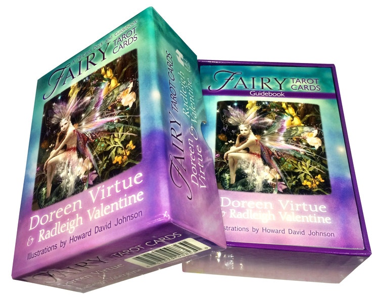 Fairy Tarot Cards: A 78-Card Deck and Guidebook by Radleigh Valentine