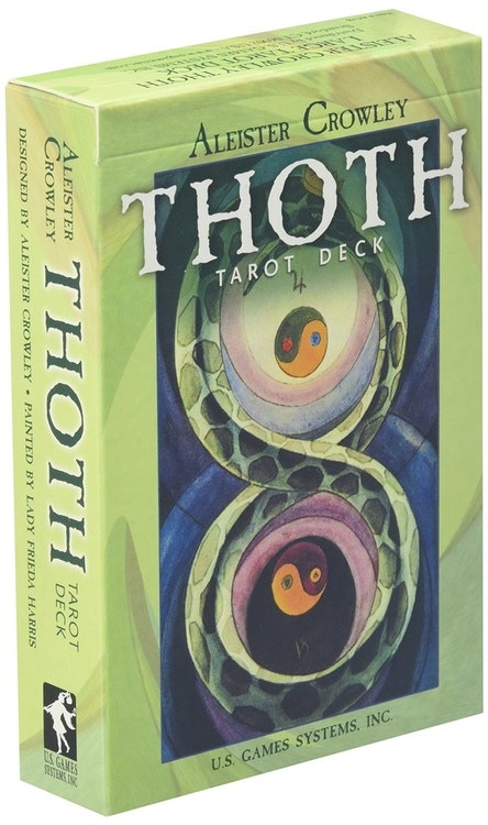 Large Thoth Tarot Deck av Aleister Crowley