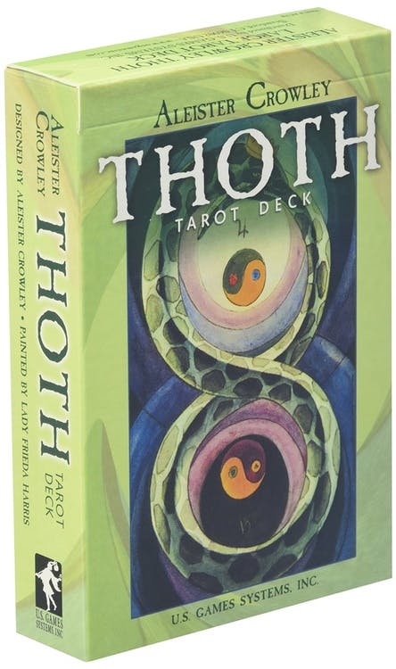 Large Thoth Tarot Deck av Aleister Crowley