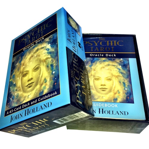 The Psychic Tarot Oracle Cards: A 65-Card Deck, Plus Booklet! by John Holland