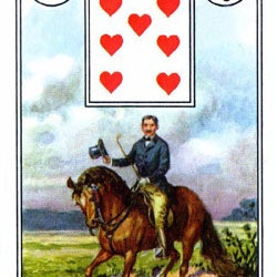 Mlle Lenormand 194115 Fortune Telling Cards by Piatnik Mlle