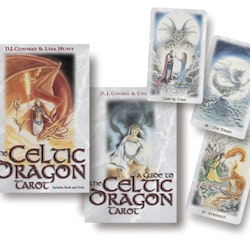 The Celtic Dragon Tarot Kit (With 78 - Cards)  av D. J. Conway, Lisa Hunt