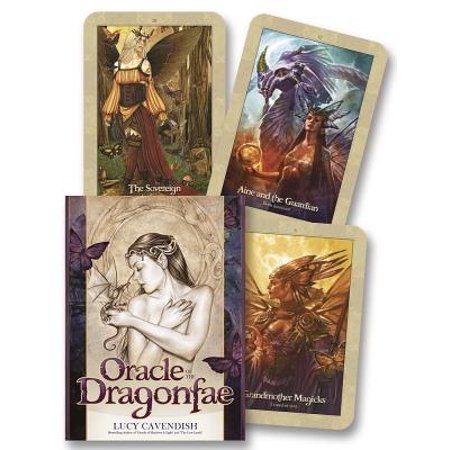 Oracle of the Dragonfae  Oracle Card and Book Set by Lucy Cavendish