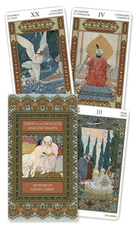 Tarot of the thousand and one 1001 Nights Deck by Bepi Vigna