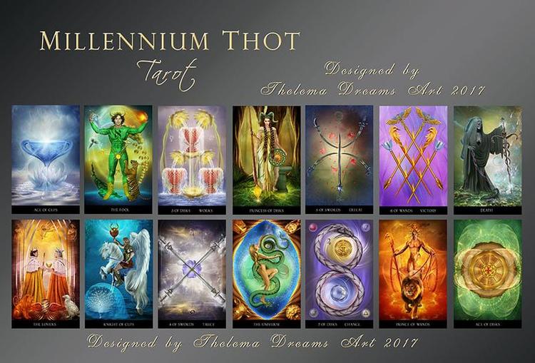 Millennium Thoth Tarot by Renata Lechner