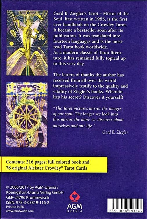 Crowley Thoth Tarot - Mirror of the Soul Set by Gerd Ziegler