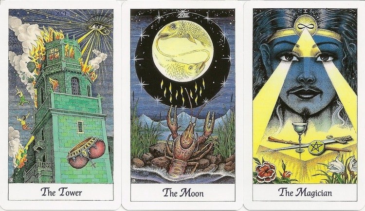 English Cosmic Tarot - Norbert Lösche