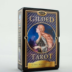 Gilded Tarot deck and guidebook by Ciro Marchetti