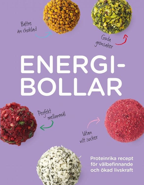 Energibollar : proteinrika recept för välbefinnande och ökad livskraft av Kate Turner, Annie Nichols