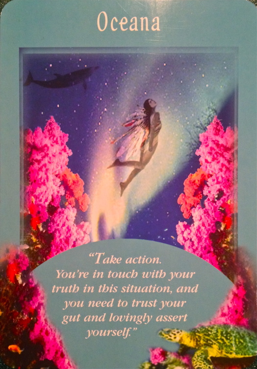 Messages from your angels oracle cards by Doreen Virtue UTAN SKYDDSPLAST