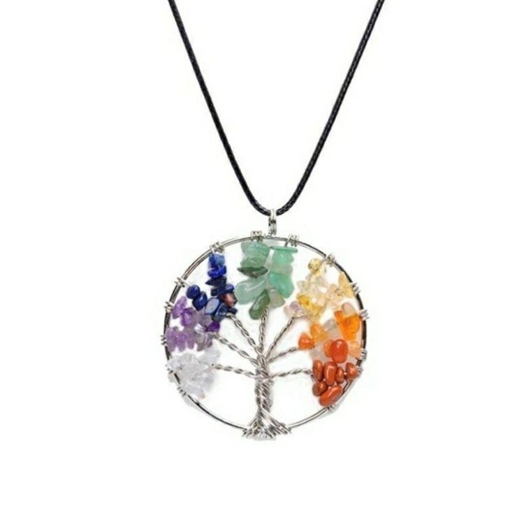 Chakra halsband Livets Träd - Tarot Store