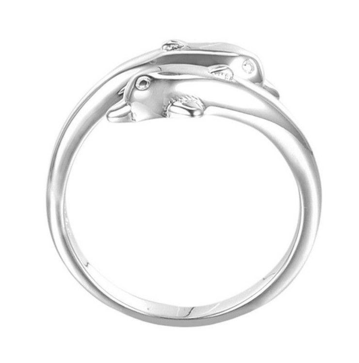 Delfin ring 925 sterling silver