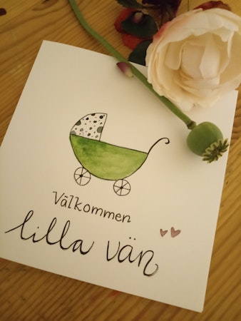Kort till en nyfödd