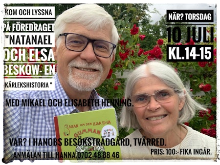 Föredrag och fika i besöksträdgården