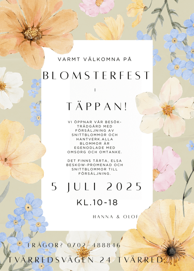 Hanobs blommor och presenter