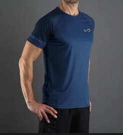 T-shirt Feisty Sleeves Dark Blue