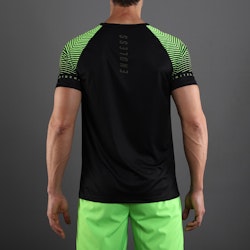 T-shirt Feisty Sleeves Black Green