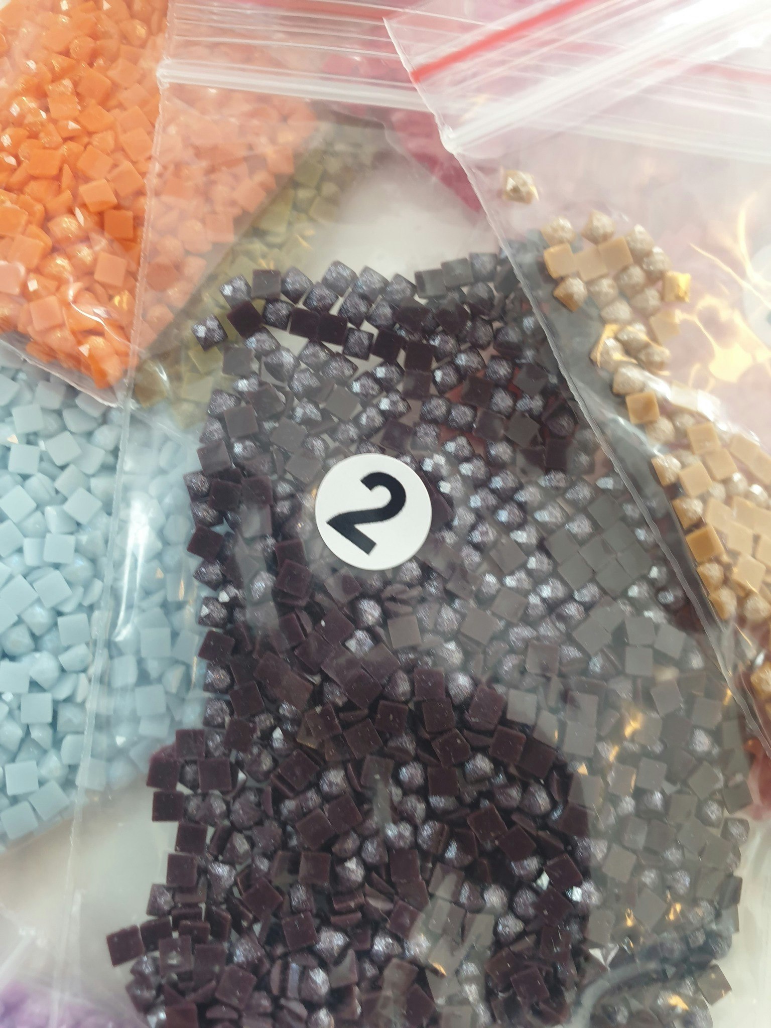 Fiskene med stjernestøv perler ©Perlebilder