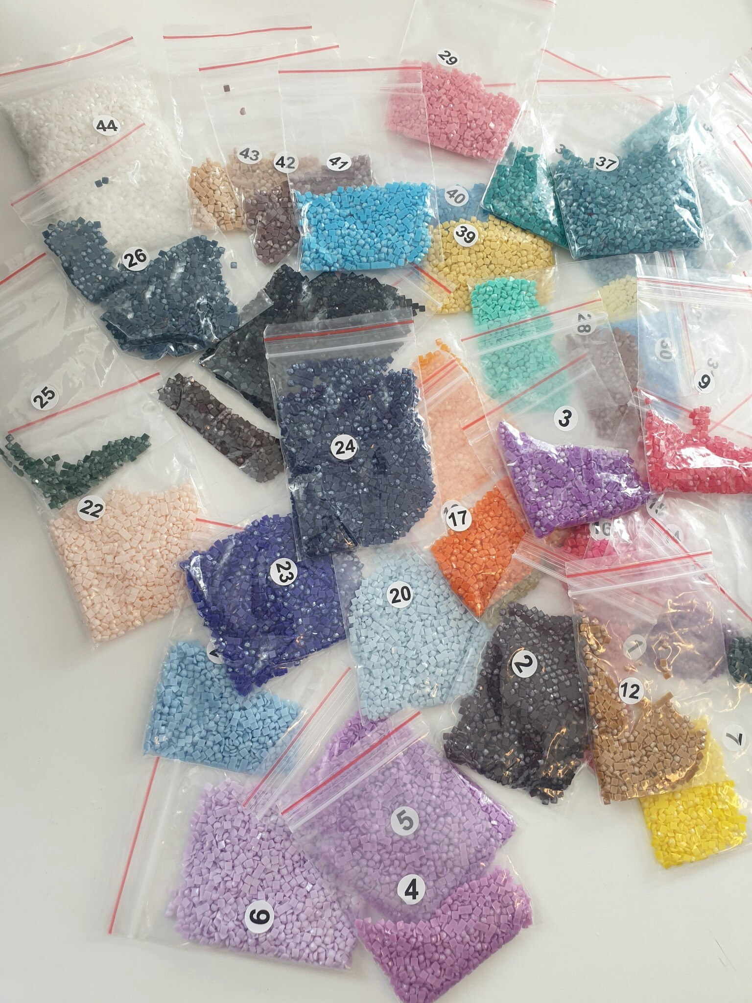 Fiskene med stjernestøv perler ©Perlebilder