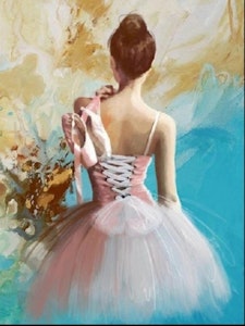 Ballerina i rosa