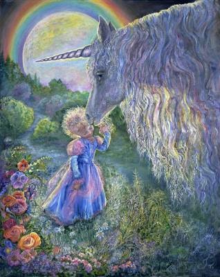 Lisensiert bilde Josephine Wall Unicorn Kiss
