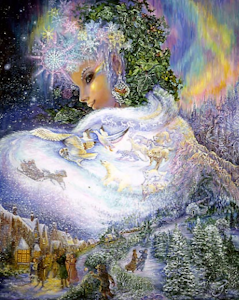 Josephine Wall, Goddesses Snow Queen lisensiert bilde
