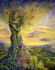 Lisensiert bilde Josephine Wall Natures Embrace