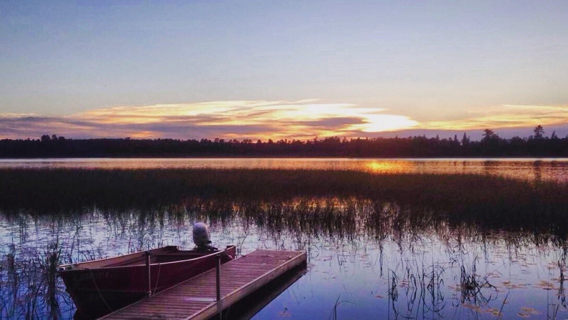 Natur A beautiful night at Lake Itasca ©Sean O'Mara