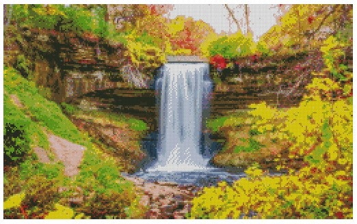 Natur Autumn at minnehaha falls ©Sean O`Mara