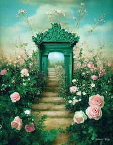 Portal I found a secret place ©Blanca Rozo