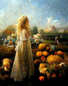 Gårds fe Fairy of the farm ©Marine and the fae