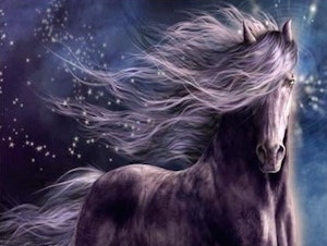 Hest i vinden