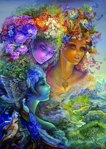 Lisensiert bilde Josephine Wall The Three Graces