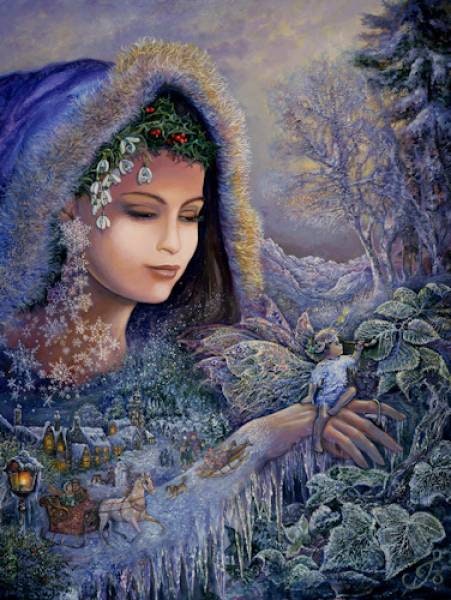 Lisensiert bilde Josephine Wall Spirit of Winter