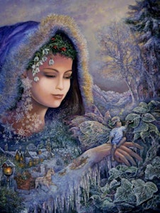 Lisensiert bilde Josephine Wall Spirit of Winter